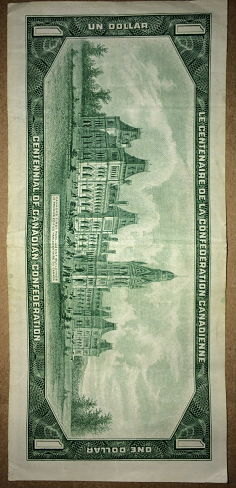 Canadian-$1-&-$2-Bills-1967,-1973,-1986