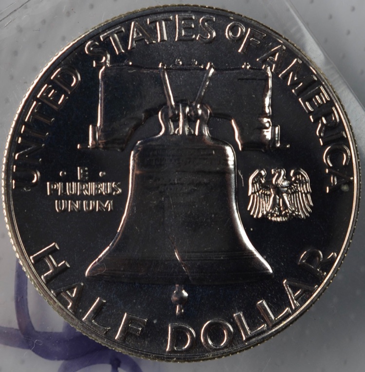 1963-Proof-Franklin-Half-Dollar,-DDO/Ddr?