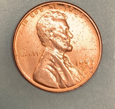 1957-D-Wheat-Cent---Help-With-Spotting-On-Lustrous-Finish