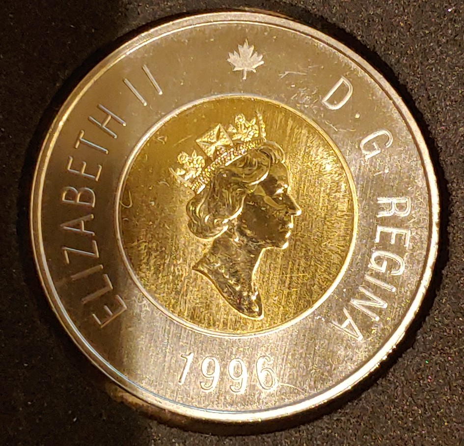 1996-Canadian-Toonie-German-Planchet