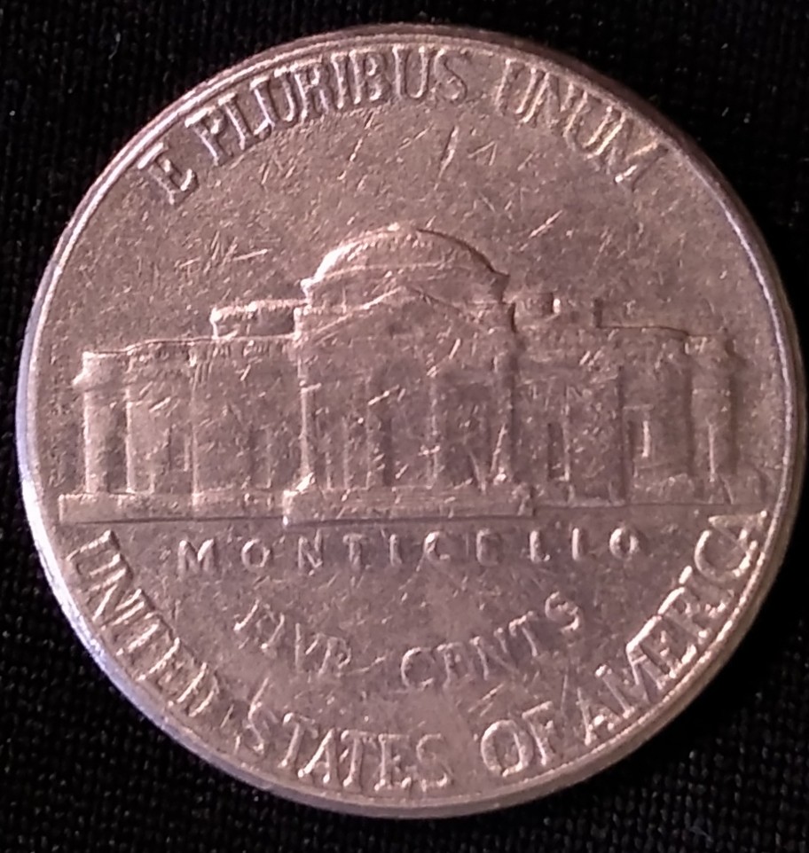 1998-P-Jefferson-Nickel/Rolled-Over-Rim?