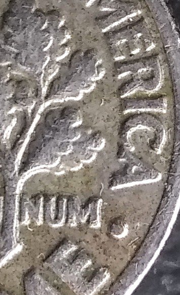 1984-P-Roosevelt-Dime/Ddr-&-Counter-Clash?<