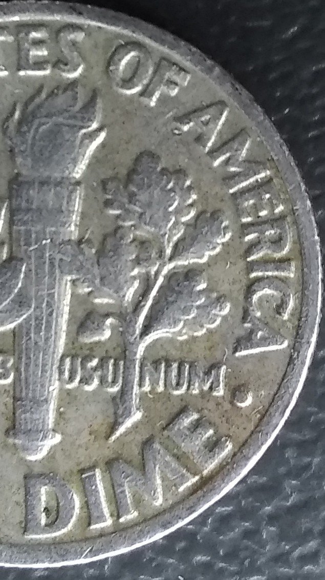 1984-P-Roosevelt-Dime/Ddr-&-Counter-Clash?<