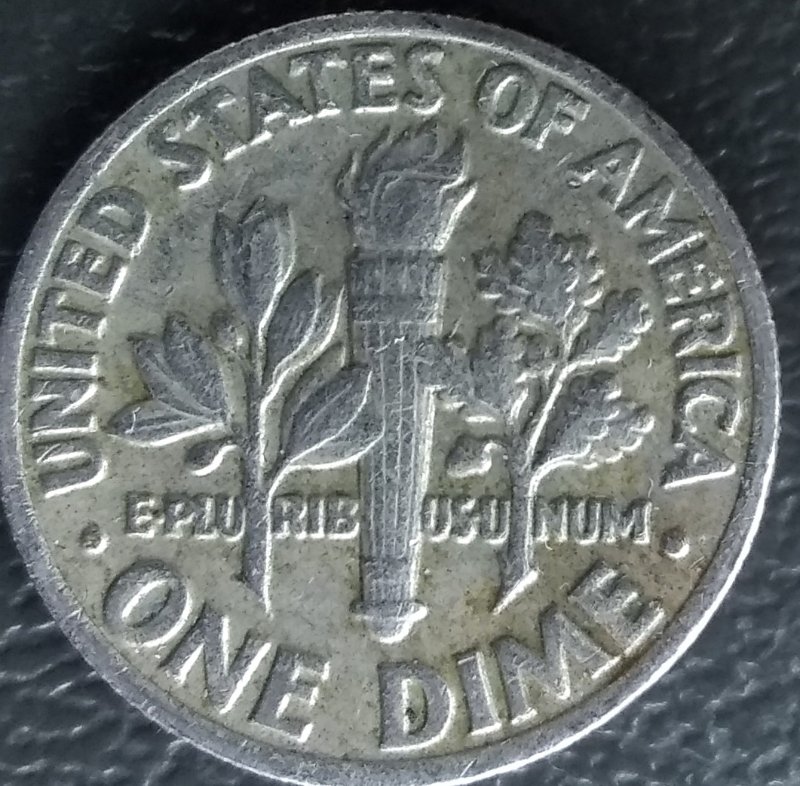 1984-P-Roosevelt-Dime/Ddr-&-Counter-Clash?<