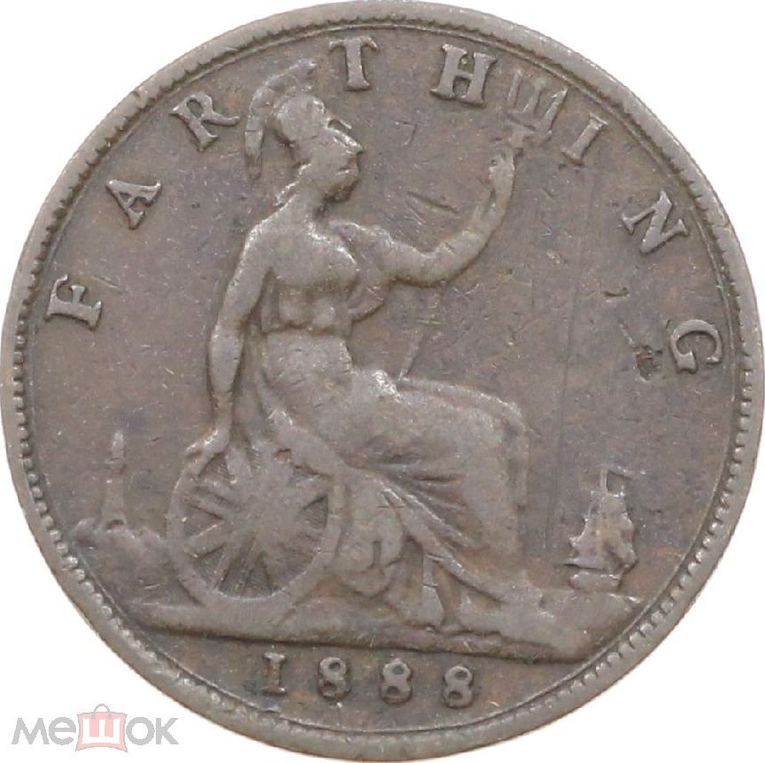 Great-Britain-1-Farthing-1888-Victoria