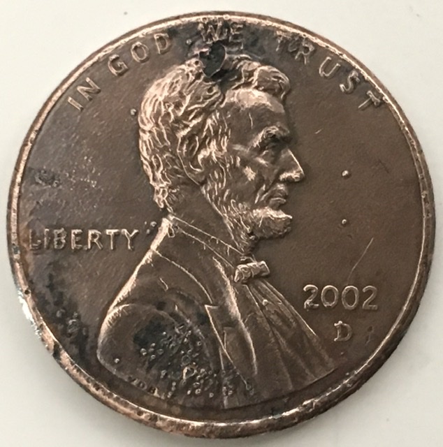 2002-D-Penny,-Looks-Like-It-Has-Chicken-Pox,-Was-This-Acid?