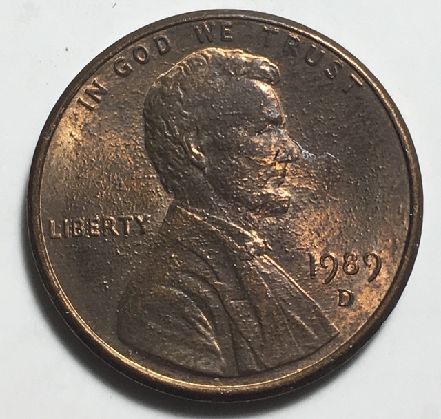 1989-D,-LWC,-Plating-Issue-Yes,-But-Blob-On-Face?