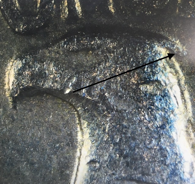 1989-D-Quarter,-Extra-Tuft-Hair-On-Head?-MD?-RPM?-Badly-Worn,-Pareidolia?