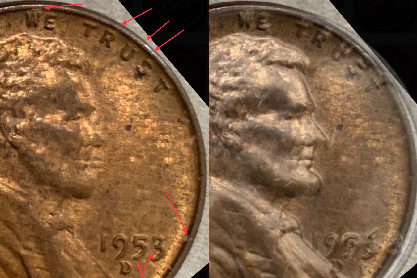 1953-D-Lincoln-Need-Help-For-Grading-And-Possibility-Error