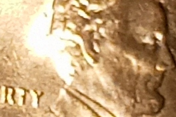 2021-Lincoln-Penny-With-A-Lot-Of-Doubling