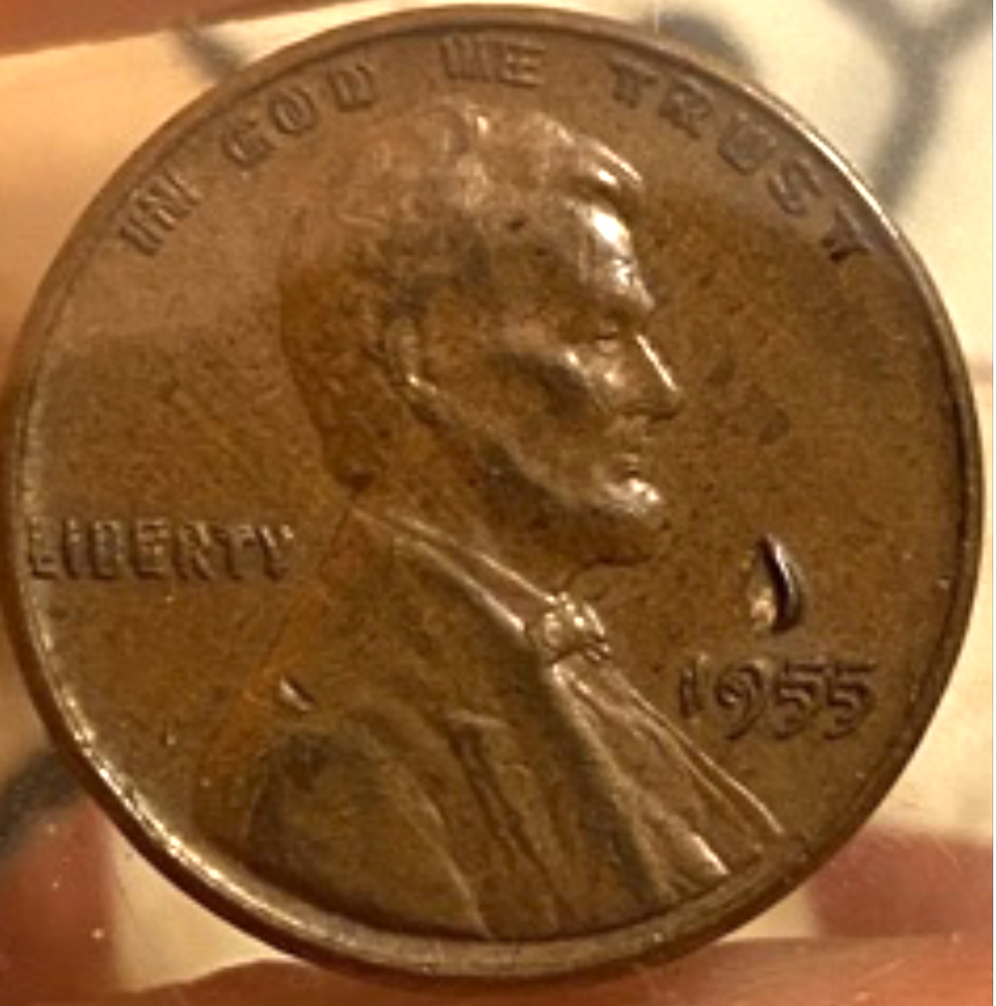 Rare-1c-1955-DDO-Found-In-Coin-Book!