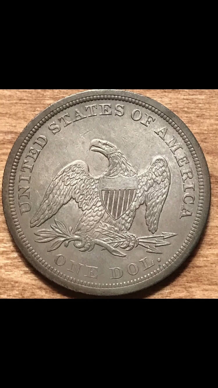 Seated-Liberty-$1-No-Motto-Grade-Opinion