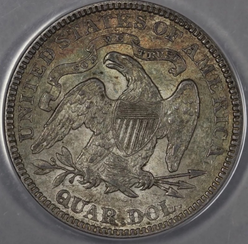 1877-Seated-Quarter-For-Grading