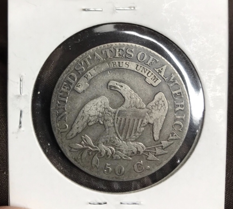 1825-Capped-Bust-Half-For-Grading