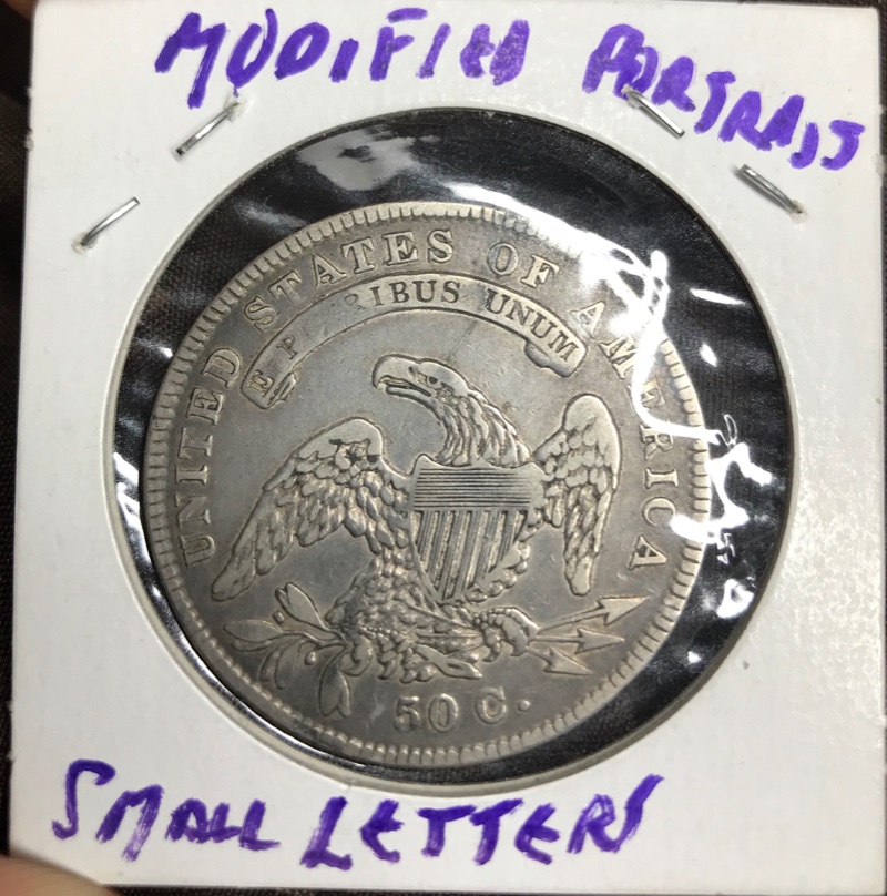1834-Capped-Bust-Half-For-Grading