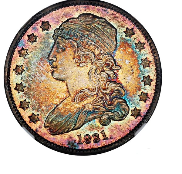 Capped-Bust-Quarter-For-Grading