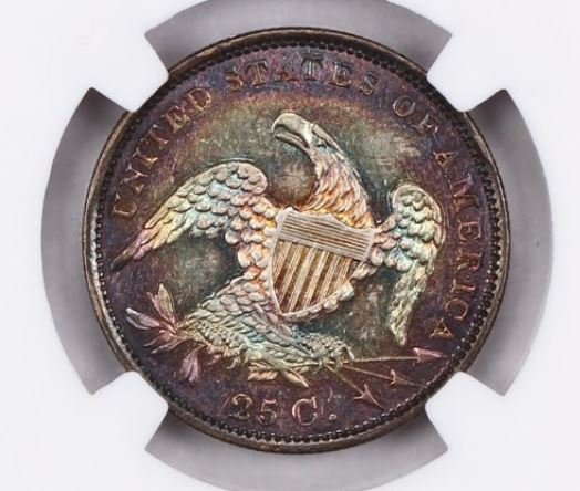 Capped-Bust-Quarter-For-Grading