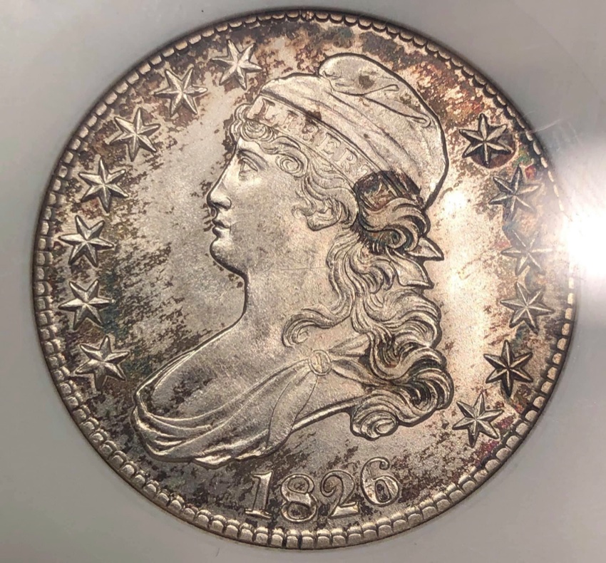 Capped-Bust-Half-Dollar-For-Grading