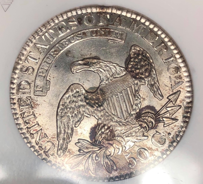 Capped-Bust-Half-Dollar-For-Grading