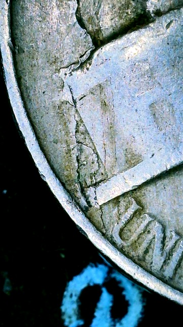 1954-Jefferson-Nickel-Lamination-Error?