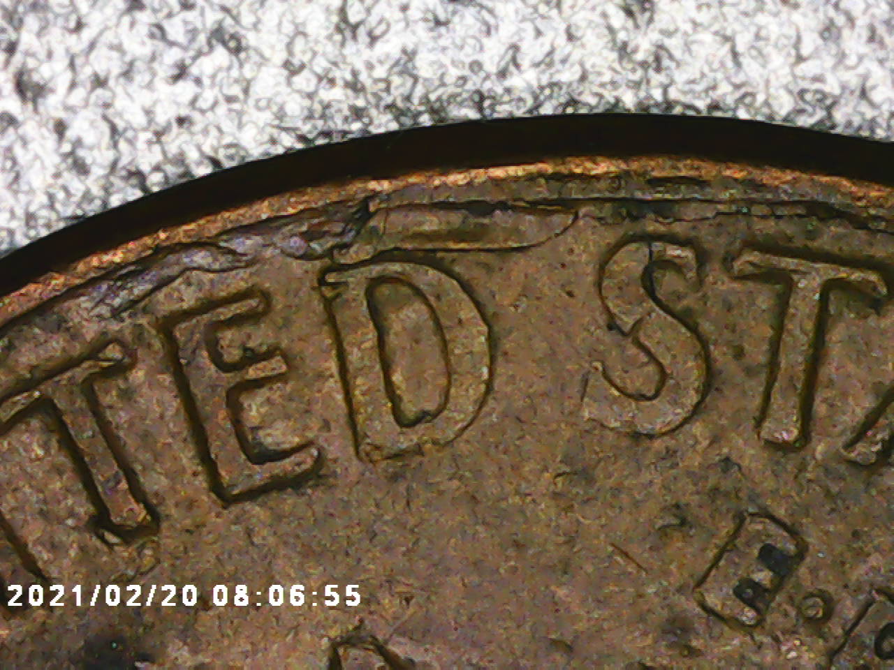 19?-Penny-Is-This-A-Grese-Filled-Die-And-Maybe-A-Small-Cud?