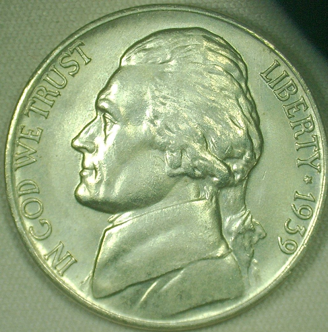 1939-Nickel-With-1938-Reverse-For-Grading