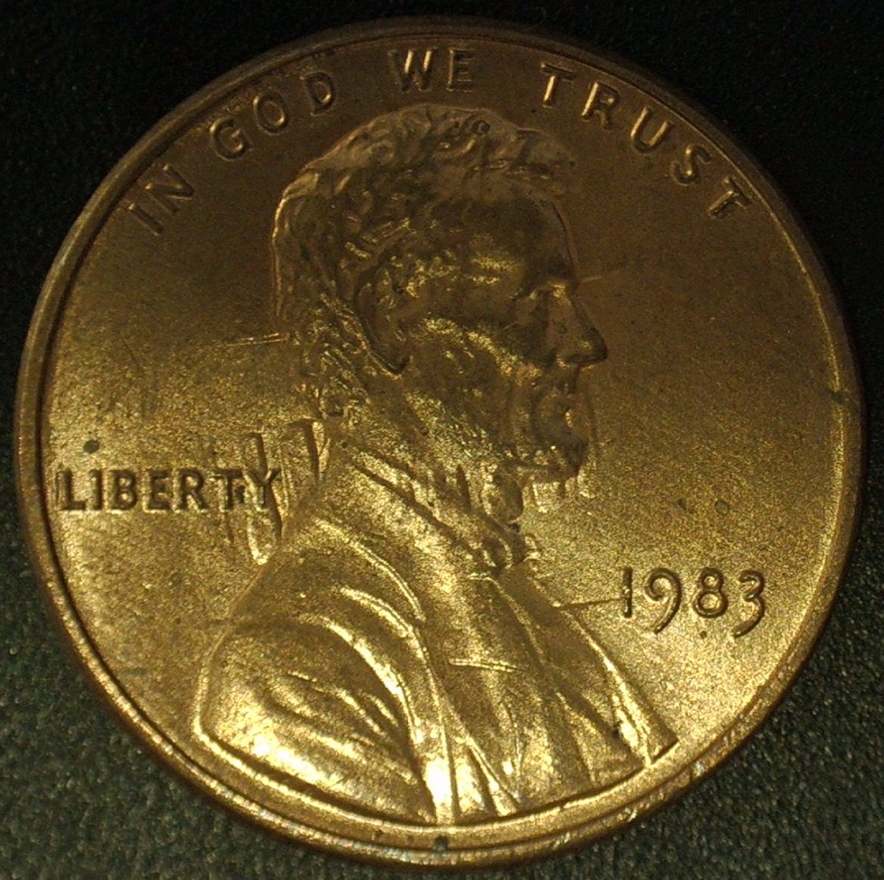 1983-Penny-With-Heavy-Die-Clash
