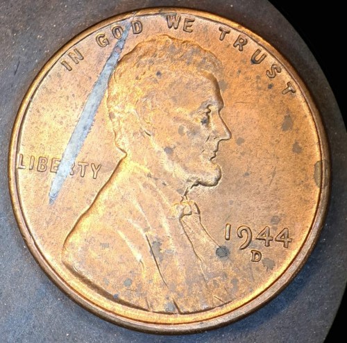1944-D-Lincoln-,-Intrinsic-Metallic-Inclusion