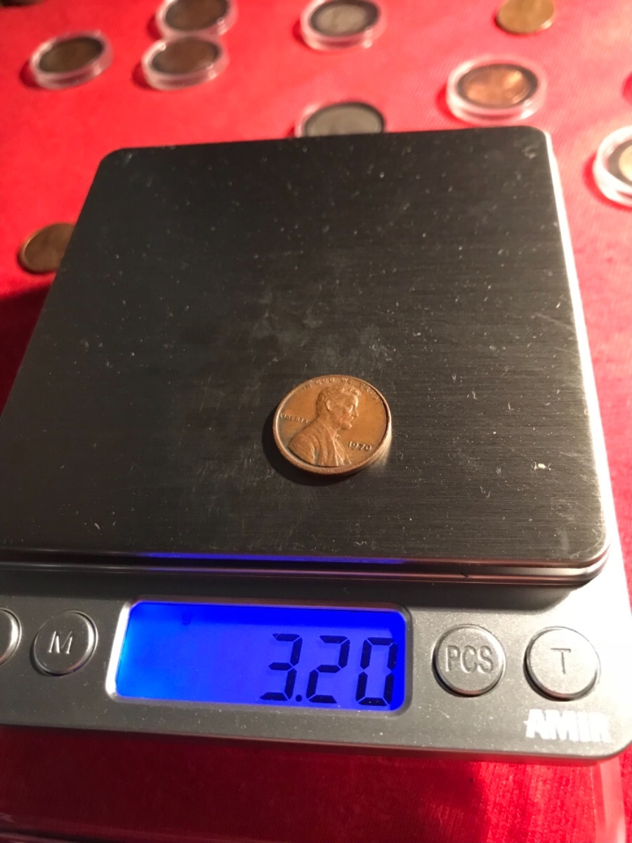 Lincoln-Cent-Weight-Tolerence