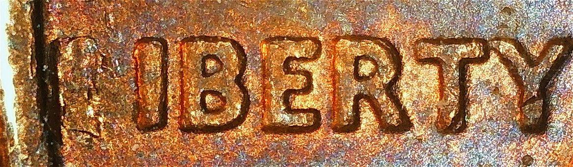 1974-D-Penny:-Missing-L-~-Lamination-Error?-Strike-Through-W/-A-Lam.-Error?