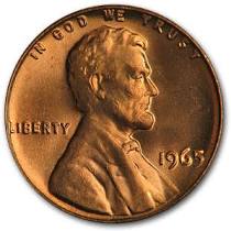 1957-D-And-1965-Black-Penny-.-Any-Value-For-This-Coins?