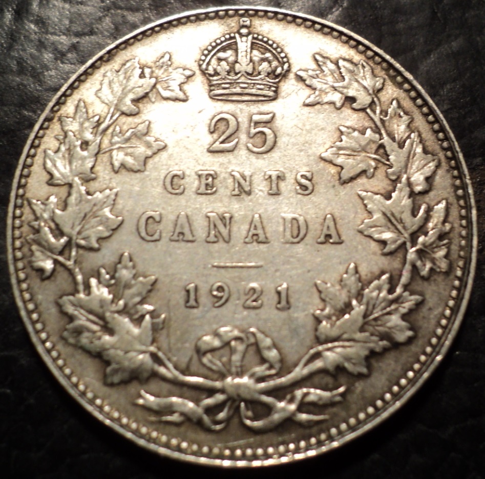 1921-Canada-Ag-$0.25