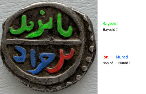 Ottoman-Akce-Of-Bayezid-I