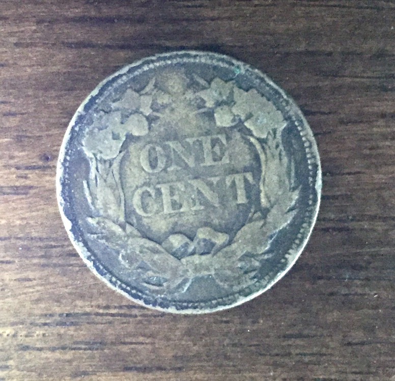 1857-Flying-Eagle-Please-Estimate-Grade-: