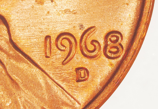 1968-D-Lincoln-Cent--DDO-001,-1-O-Ii-E