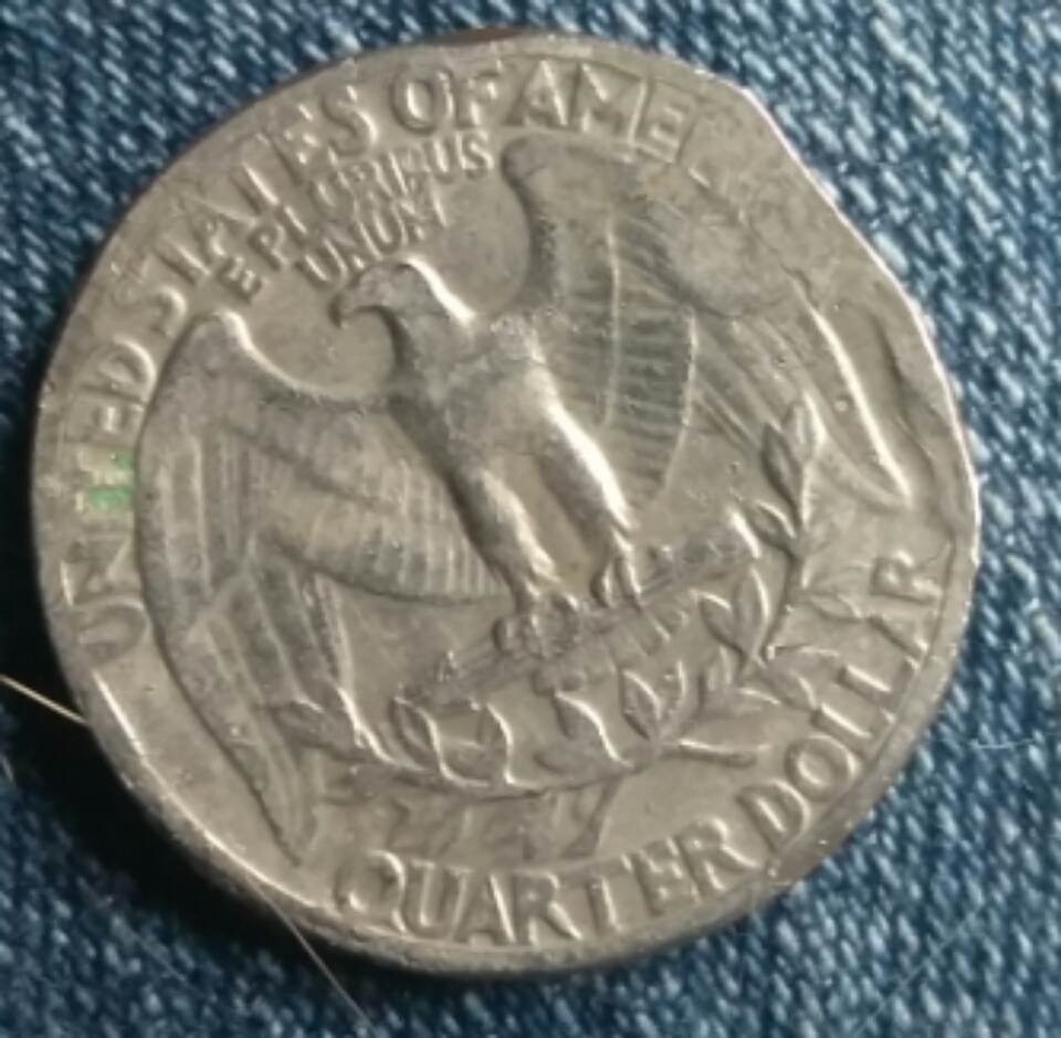 1972-Washington-Quarter-Mis-Shapen
