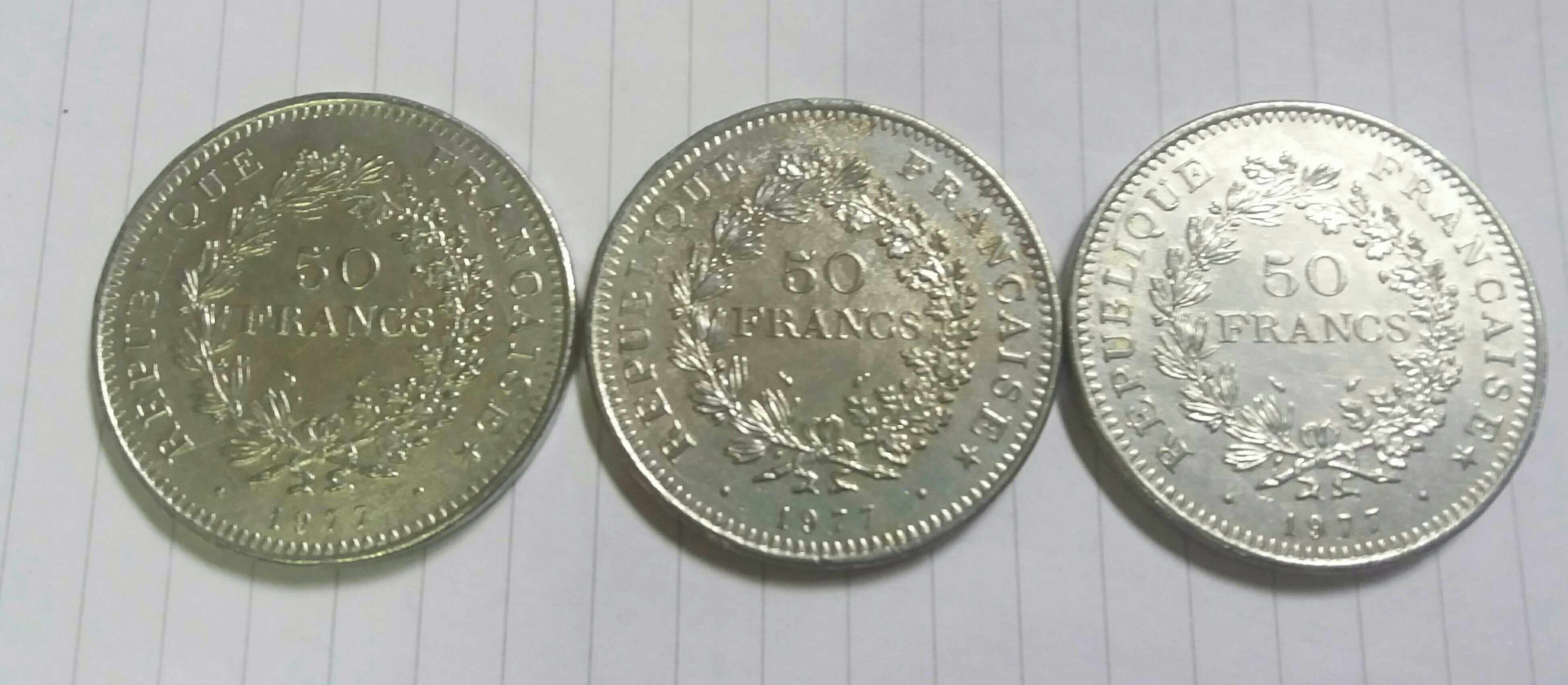 Help!-Fake-Or-Real?-Strange-Edge-On-1977-50-Francs-Coins.