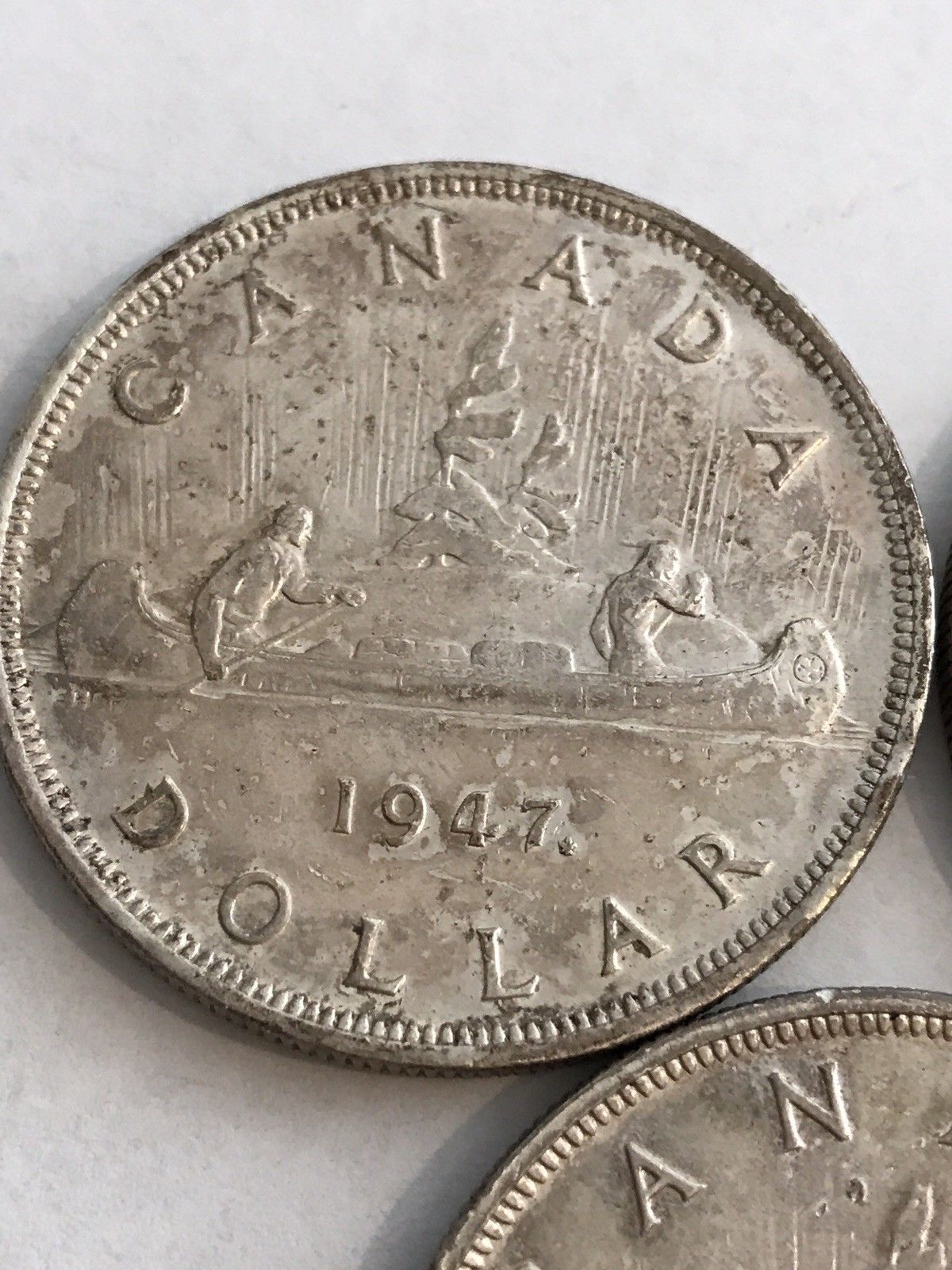 Counterfeit-?-1948,-1947ml,-1947-Dollar-Coin-Lots