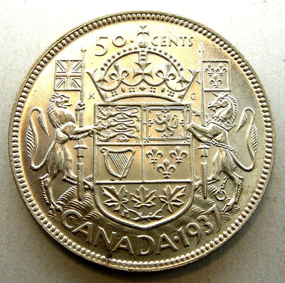 1937-50-Cents---Satin/Frosty-Finish