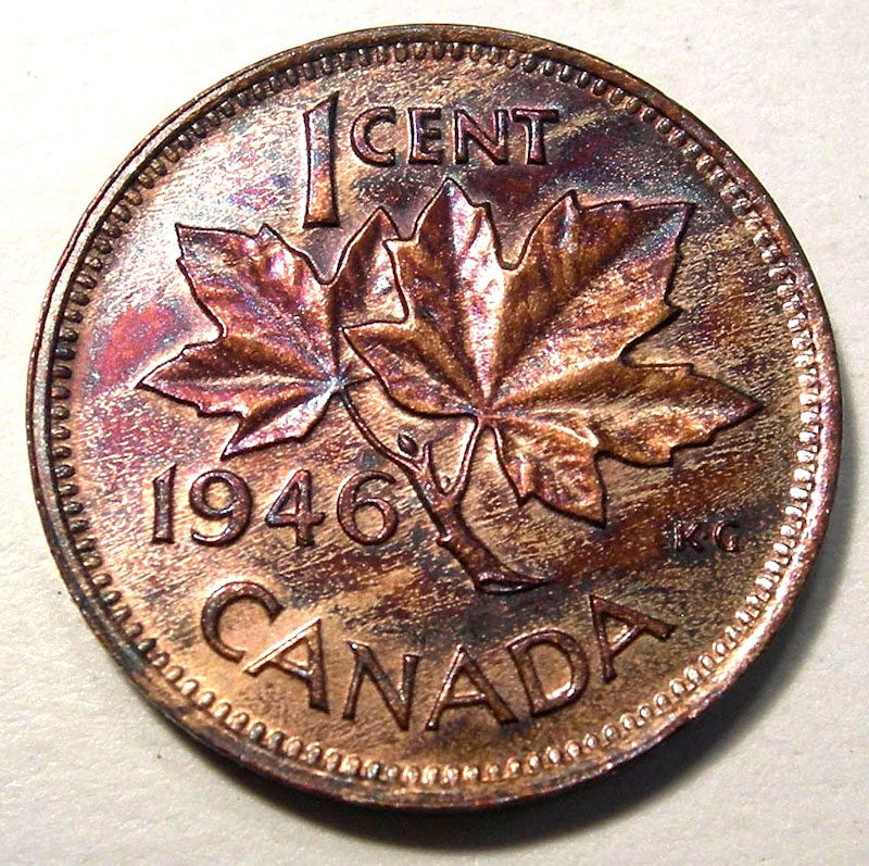 1946-Cent---Colourful-Stains/Fingerprint