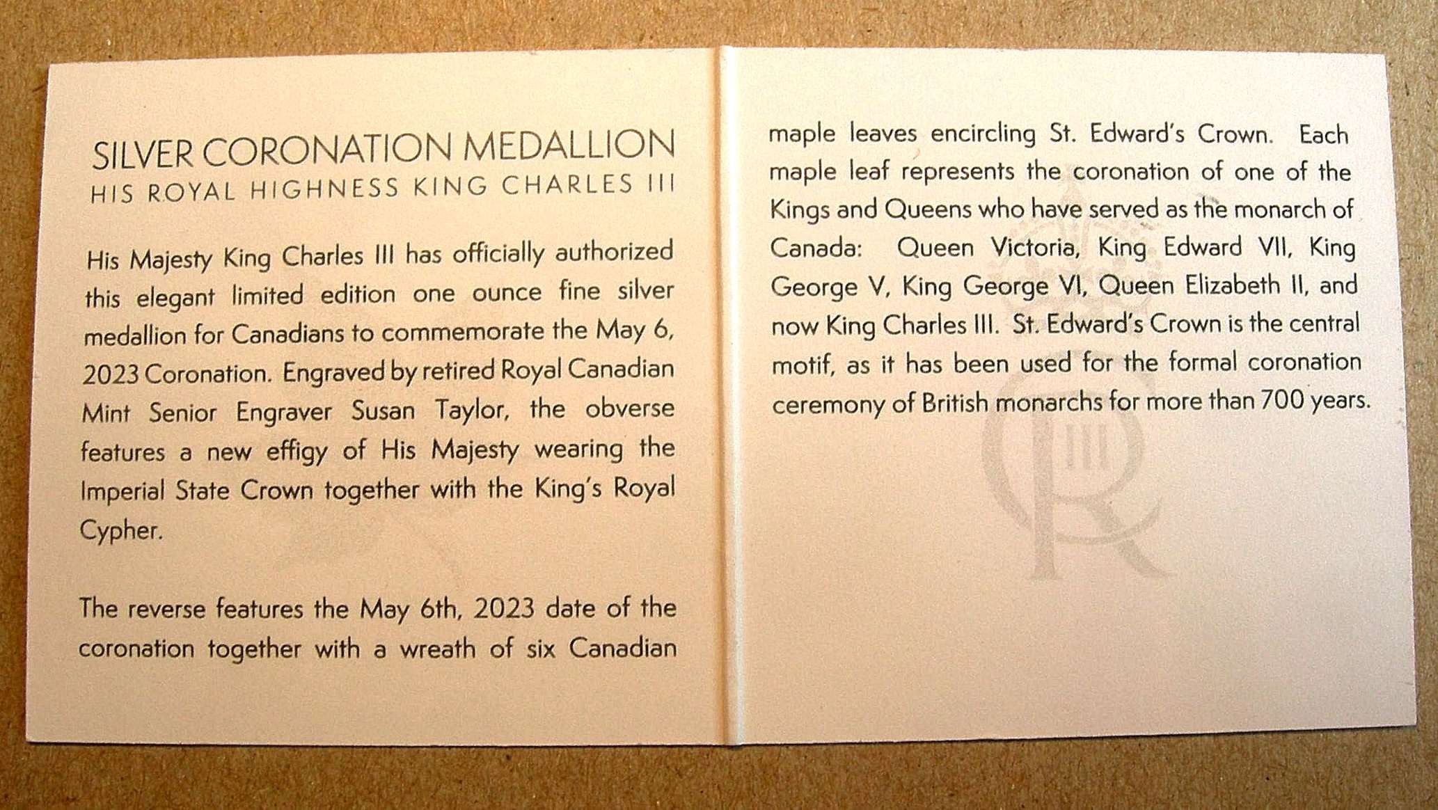 Charles-III-Silver-Coronation-Medallion