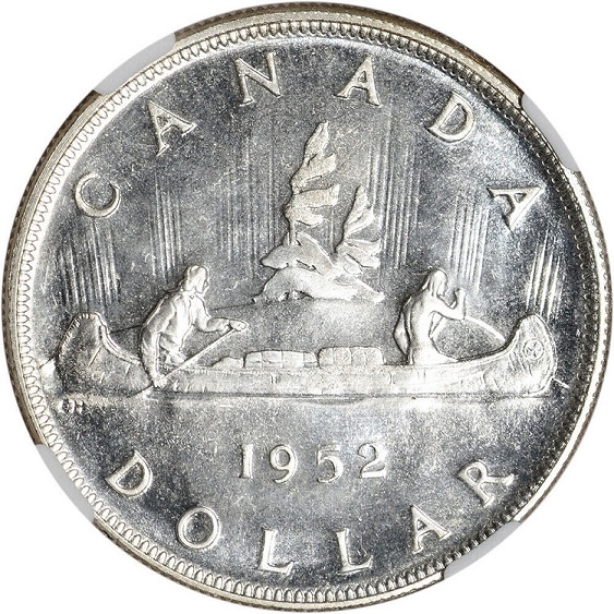 Canada-1952-S$1-Ms,-Not-Pl,-You-Versus-NGC