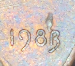 1981-Penny-With-A-3-Over-The-1