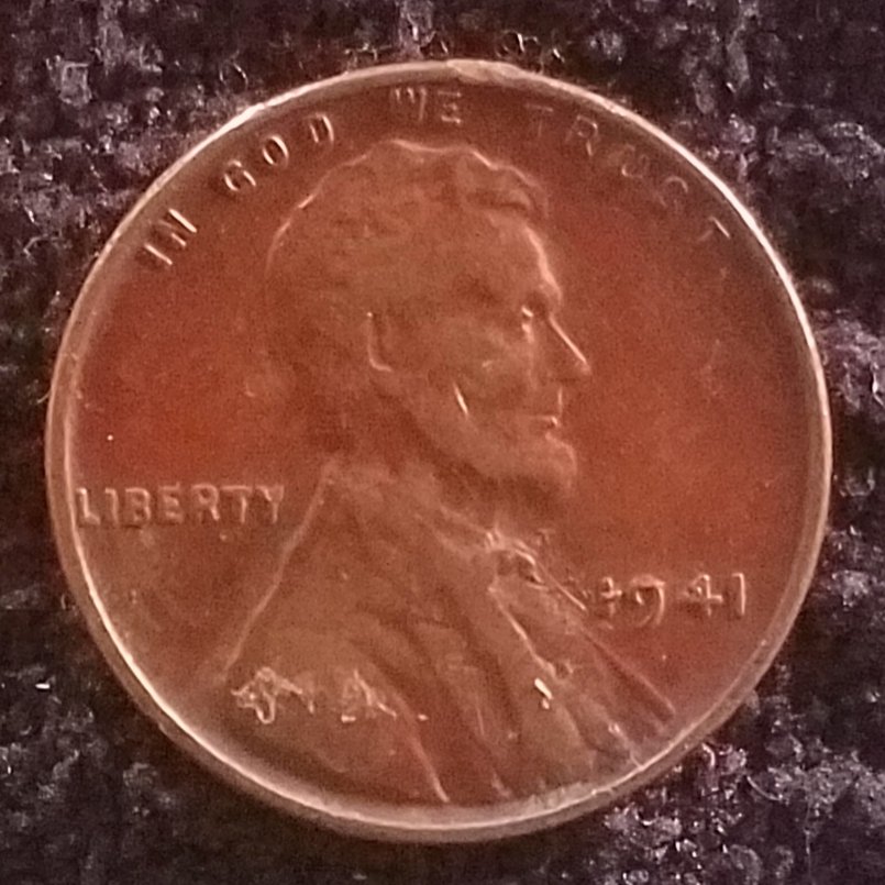 1941-Lincoln-Wheat-Penny-With-A-Lot-Going-On