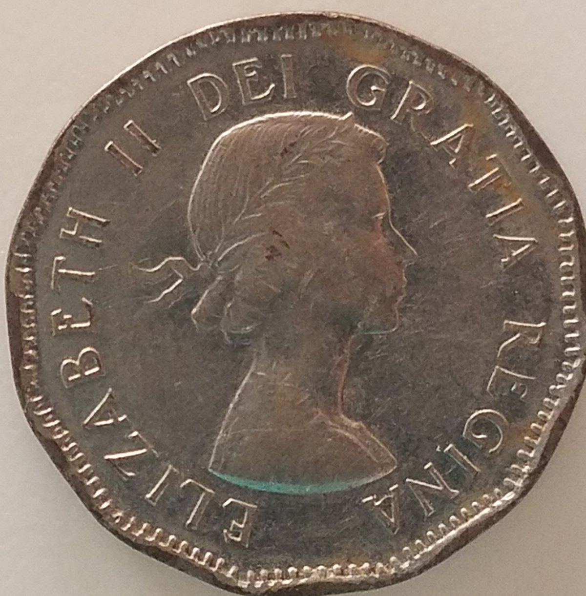 1953-Canadian-Nickel-NSF-Near-Leaf-Missing-Chrome?