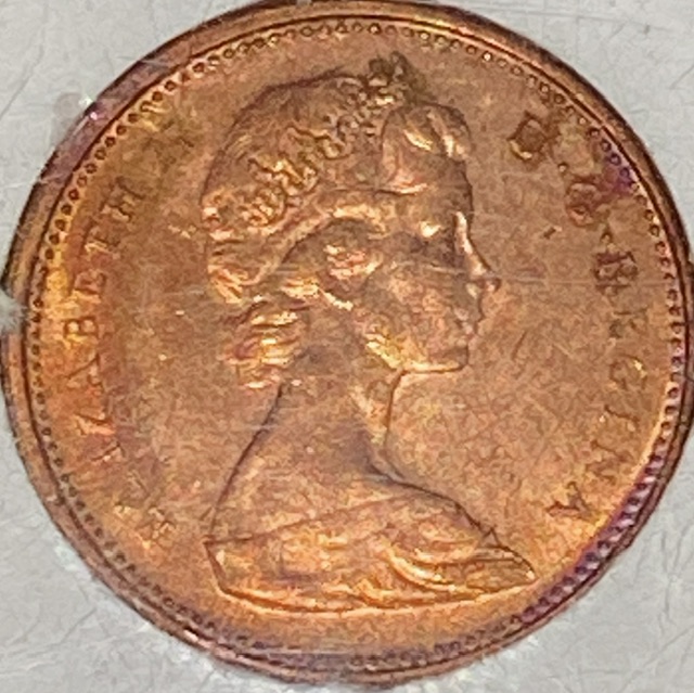 1965-Rainbow-Canadian-Pennies