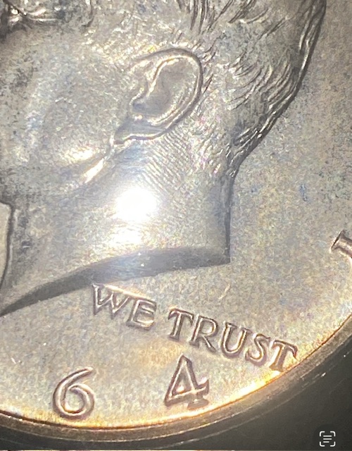 1964-Kennedy-Proof-Triple-Die-Accented-Hair