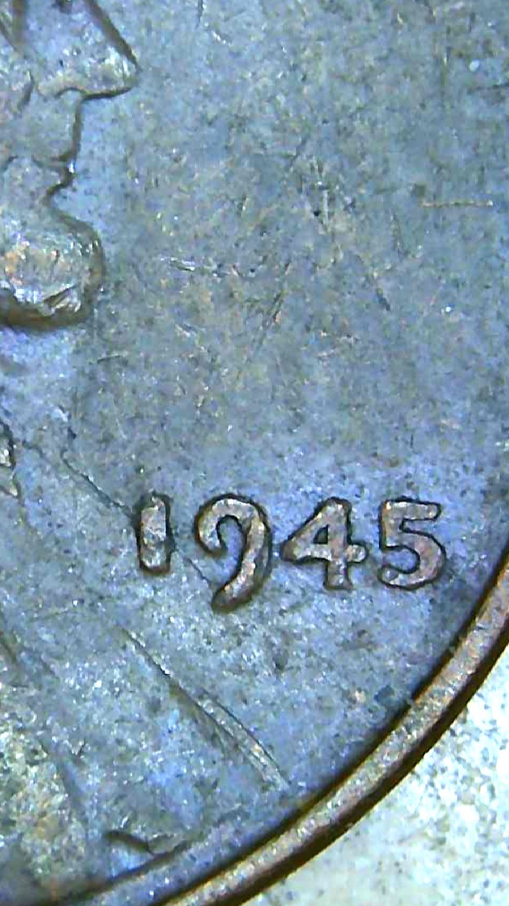 1945-Lincoln-Cent-Doubling-Date?-Die-Crack?