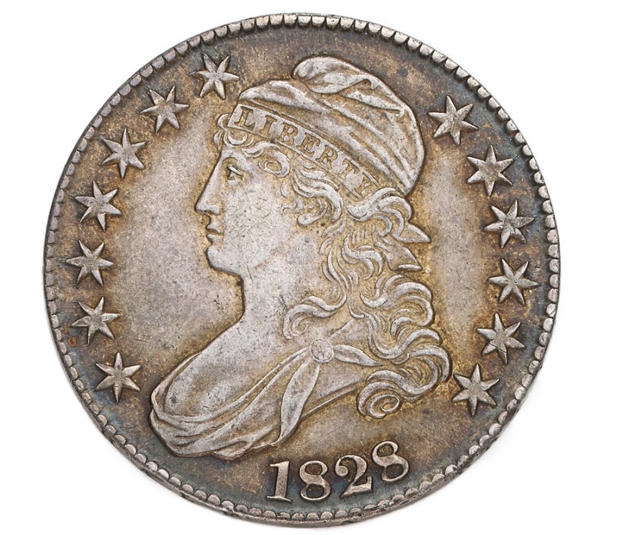 1828-Half-Dollar-Capped-Bust-For-Grading