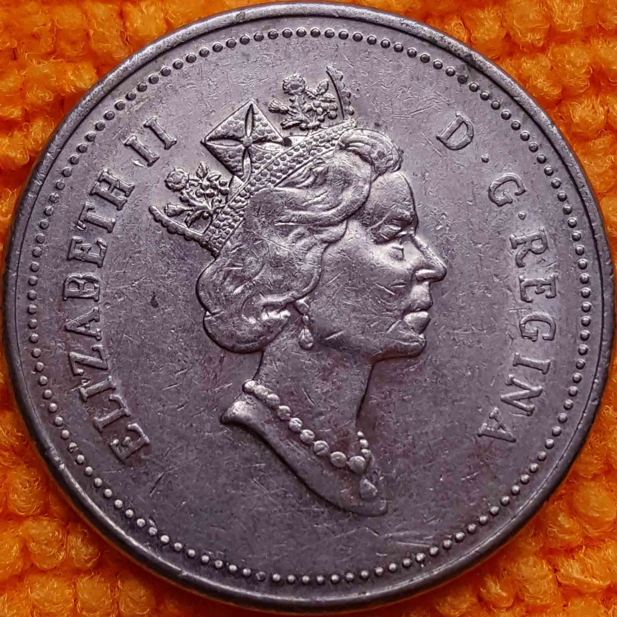 Three-1990-Bare-Belly-5-Cents-For-Grading